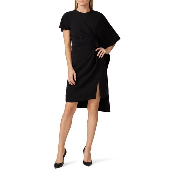Prabal Gurung Dresses & Skirts - Prabal Gurung Black One Shoulder Cape Dress